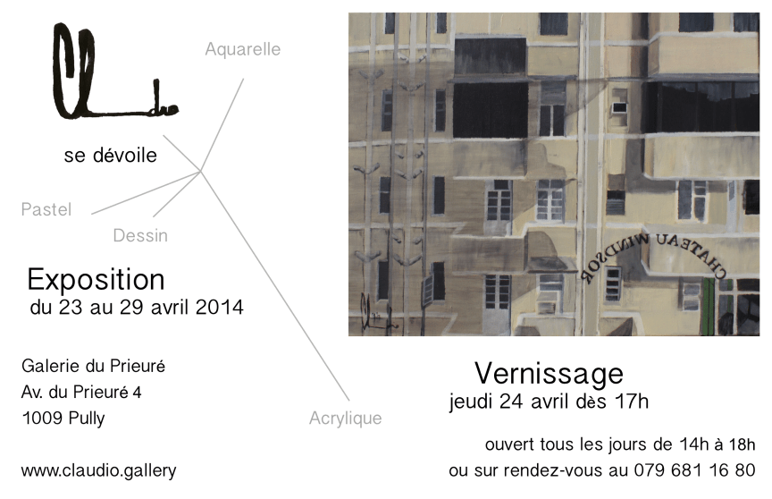 Invitation vernissage 2014